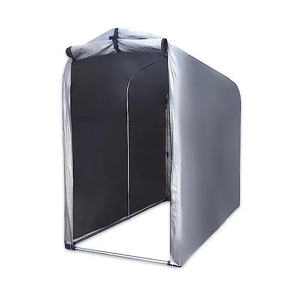 全機能で業内NO.1・超人気高品質グレイ/2台用180x94x157cm/-・パッケージ個数:1・商品仕様 商品サイズ：サイクルハウスのサイズは180（長さ）*94（間口）*157cm（高さ）で、重さは約10.5キロです、自転車1-2台収納...