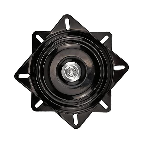 パッケージ個数:1・360度回転：360°自在に回転するターンテーブルです。座板は多くのスツール、バースツール、椅子とボートシート、回転台、自作機とDIYなどが不具合が生じた際に、修理や交換用のパーツとして、ご使用いただけます。・静か：静か...