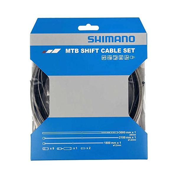 ブラック/小/Y60198092・パッケージ個数:1・シマノパート:Y60198092・シフトケーブルセット MTB用・対象シーズン: 通年・発売年・モデルイヤー: 2018・部門名: ユニセックス大人