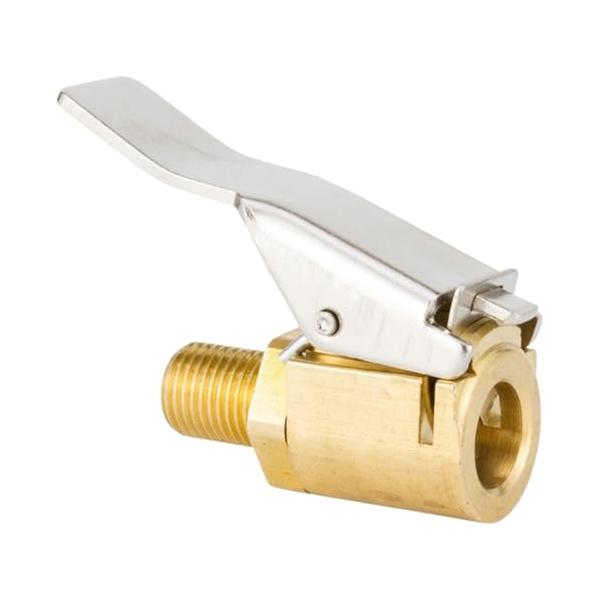 ヘビーデューティブラス構造：頑丈で耐久性のあるブラス素材を使用しており、長期間の使用でも安心です。・ワンタッチ装着：エアバルブチャックを簡単にバルブステムに取り付けられ、空気漏れを最小限に抑えます。・高い互換性：電動および手動の空気入れ、4...