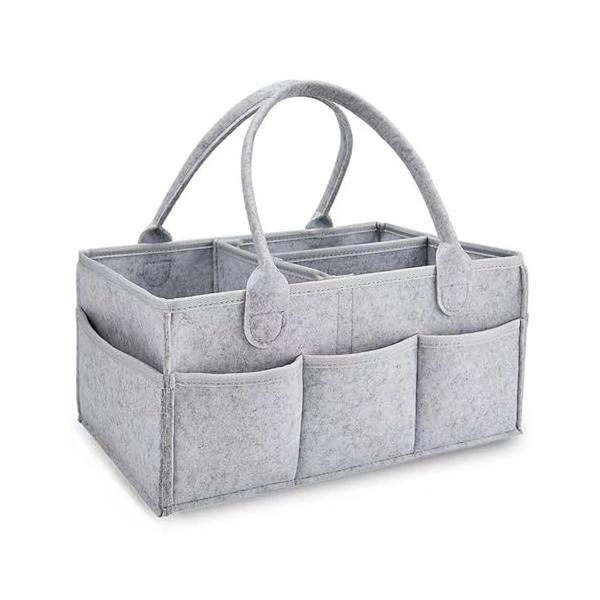 -/-/NBB111・多用途収納バッグおむつ、哺乳瓶、衣類、タオル、おもちゃなど、赤ちゃんの必需品をすっきり収納できるバッグです。持ち手が付いているので、外出時にも便利に持ち運べます。・高品質な素材肌触りが良く、環境に優しい高品質フェルト素...
