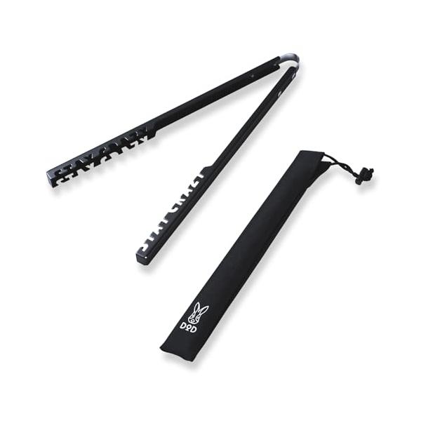 他サイト： DODディーオーディー フツーノトングLITE 焚き火トング 火ばさみ TG1-090-BKの商品画像