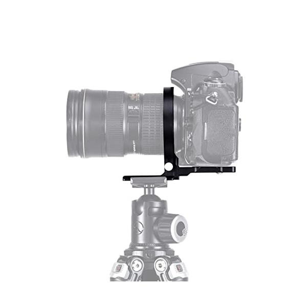 SWFOTO LS-75 リング式三脚座 ，横撮りから縦撮りへ，ARCA-SWISSタイプ