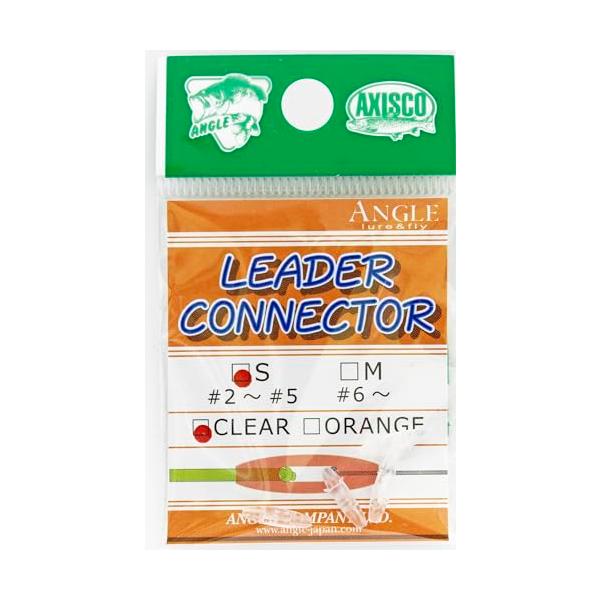 クリアー/S/-・フライラインとリーダーを簡単に接続できるコネクターです。・リーダー交換時にフライラインが短くなるのを防げます。・Sサイズ/#2〜#5　 ラインのタイプやメーカーによって異なります。・クリアー。・4個入り。