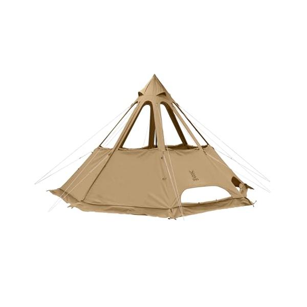 DODディーオーディー レンコンテント2M 中で焚き火ができる冬仕様ワン