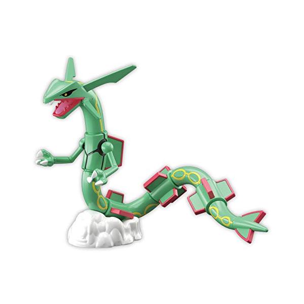 ポケモンプラモコレクション 46 セレクトシリーズ レックウザ 色分け