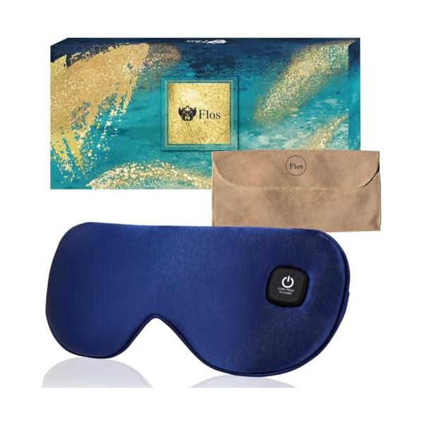 ヒートリペア搭載 A6シルクモデルクールネイビー/-/Fl002・Color:クールネイビー・睡眠専門医と共同開発睡眠専門医からアドバイスを受けながら、目元の素材や機能等の選定を経て完成した一品です。健康だけでなく、“美”にもこだわったホッ...