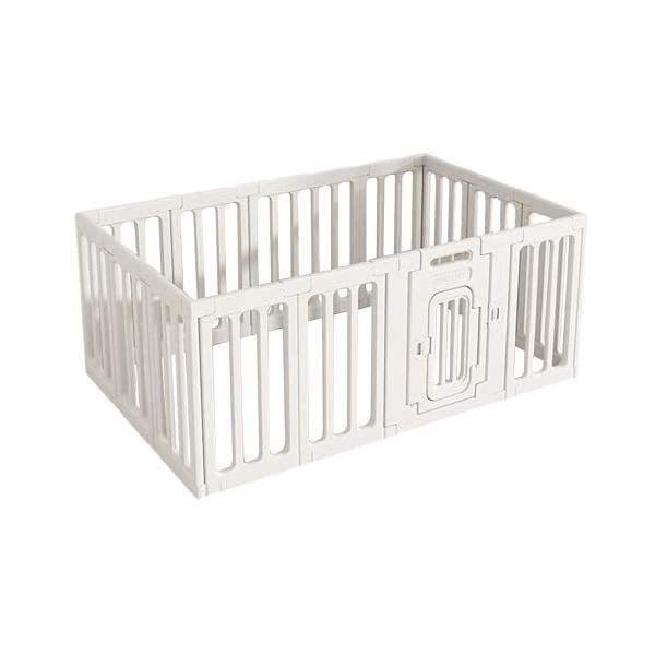 モダン-/四角形：143x90x60cm/143x90x60cm・Size:四角形：143x90x60cm・パッケージ個数:1・檻感がないこのサークルケージの最大の特徴は、檻感がなく、視線を遮ることなくペットを一目で見ることができる点です。...