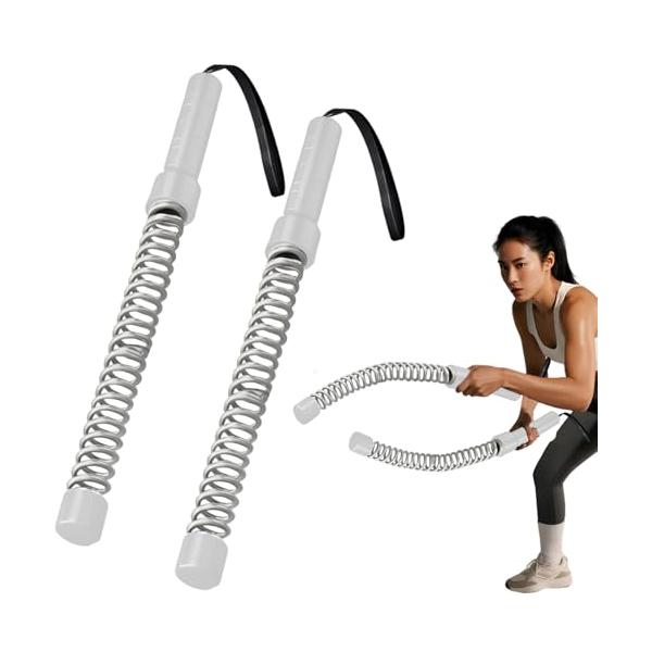 グレー/グレー/-・Color:グレー・フィットネス機器全長約47cm片手で1本のロープを握ることで腕のトレーニングに集中でき、2本のロープを使用すれば上半身全体を効率的に強化できます。このロープは筋力トレーニング、筋肉形成、格闘技など多様...