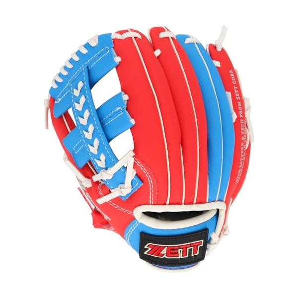 ゼットZETT キャッチボール用 グローブ 初心者用 衝撃吸収パッド付き 9