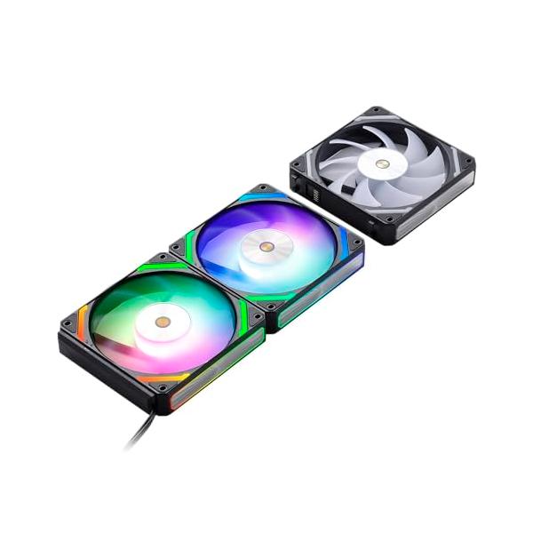 LTC CF-121D 120mm PCケースファン デイジーチェーン接続 5V 3ピン