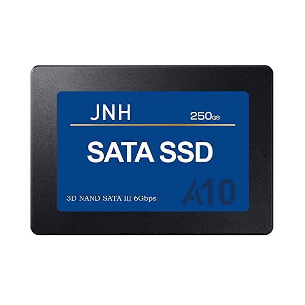 他サイト： JNH SSD 250GB 3D NAND SATA3 6Gbps 内蔵 2.5インチ 7mm 550MB/s アルミ製筐体の商品画像