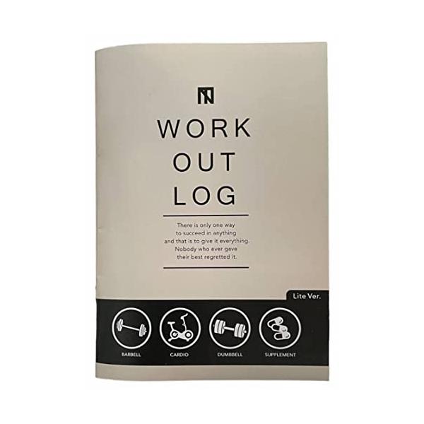 山本義徳氏監修 筋トレ専用 トレーニングノート WORKOUT LOG ライト版