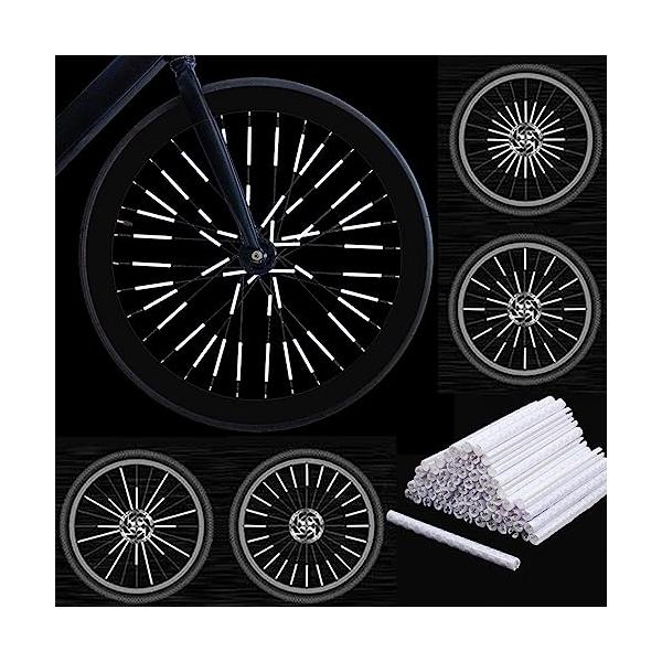 パッケージ個数:1・スポークリフレクター72本セット:反射率が高くて、夜遅くに自転車やバイクに乗ることが多い方、特に通学等でのお子さんにお薦めの安全装備です。・お洒落な反射板：軽量で、スポークも傷になりません。昼間は目立たず、スマートに反射...