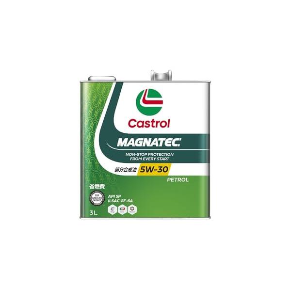 カストロールCastrolエンジンオイルMAGNATEC 5W-30 API SP 3L4輪ガソリン車専用 部分合成油Castrol