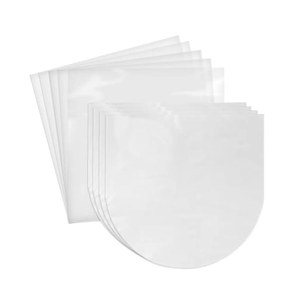 clearclear/-/sdroceRyaM・内容：25枚EP丸い底内袋+25枚開口式EP外袋 全50枚。・サイズ、厚さ：内袋：18.1cm*18.1cm両面の厚さ0.08mm、外袋19.1cm*19.1cm両面の厚さ0.17mm。（保護...