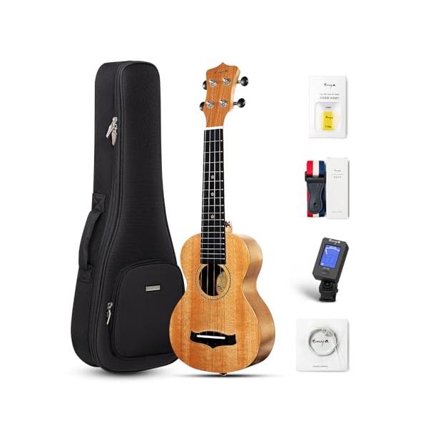 木の色ソプラノウクレレ/ソプラノ/EUS-25D・Size:ソプラノColor:木の色ソプラノウクレレ・パッケージ個数:1・?単板マホガニー材この価格帯で唯一、単板のマホガニーを採用。コストパフォーマンスに優れ、トップ単板による柔らかく甘い...