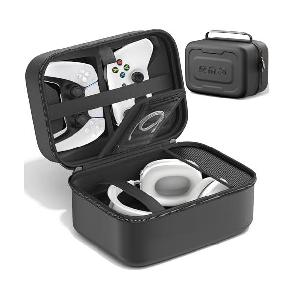 コントローラー 収納ケース PS5/PS4/Xbox対応/Switch 1/2 プロコン対応