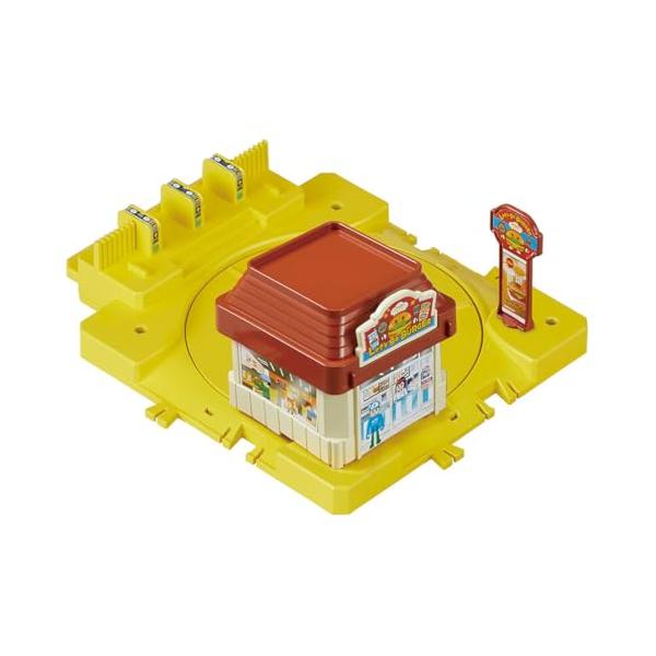 タカラトミーTAKARA TOMY プラレール J-12 アクションタウン ぐるぐるドライブスルー 電車 列車 おもちゃ 3歳以上