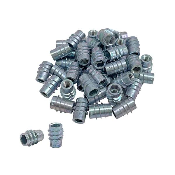 他サイト： ムラコシ精工 鬼目ナット Eタイプ 50個入り M4xL10 日本国内製造 シルバーの商品画像