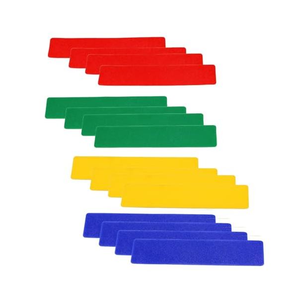 全色各4枚 16枚セット/-/-・Color:全色各4枚 16枚セット・ボールが当たっても方向を変えないフラットなマーカーが登場サッカー、フットサル、テニス、バドミントンなど、あらゆるスポーツで必需品。汚れに強いPVC製で、裏面はスリップ防...