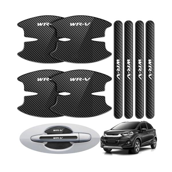 LUTU 最新型 ドアハンドル プロテクター パーツ WR-V全シリーズ発売モデル 専用キズ防止 滑り止め 手触りいい 塗装守り 取り付け簡単