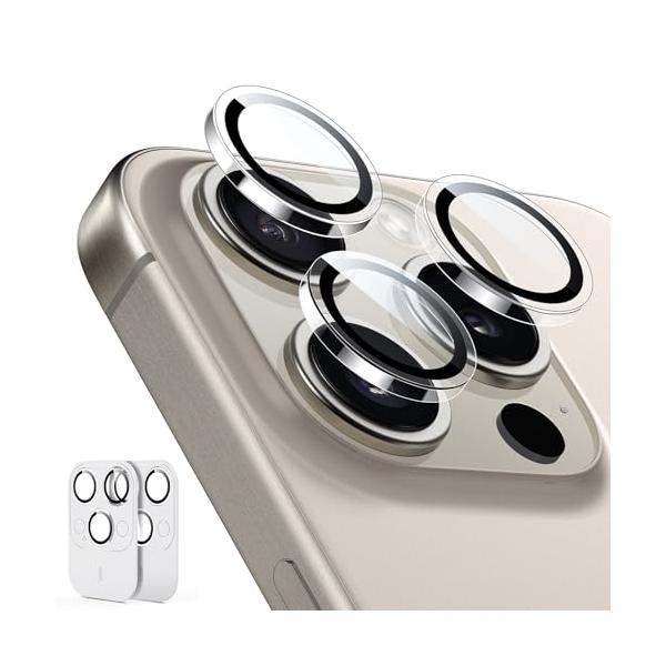 ESR iPhone 15 Pro /15 Max/14 Pro/14 Max カメラレンズフィルム
