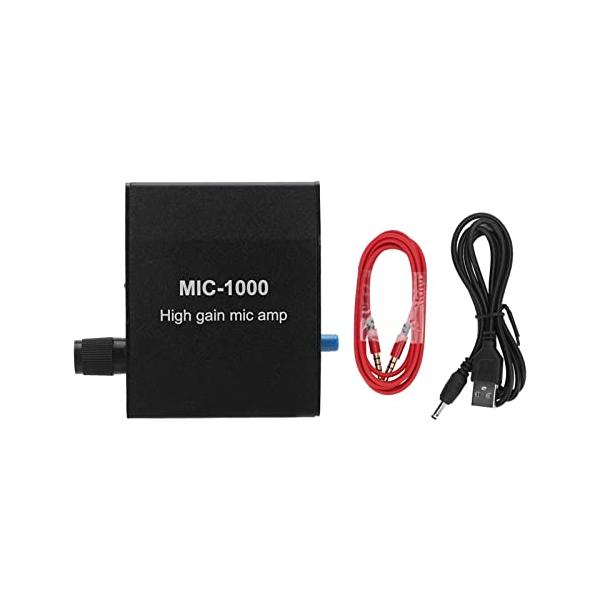 マイクアンプ ALC自動レベル制御 ミニアンプ マイク アンプ usb