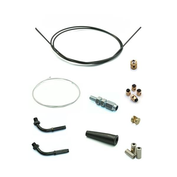 NONINAスロットルワイヤー アクセルワイヤー アウターケーブル セット