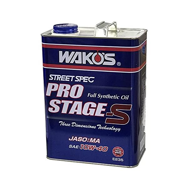 他サイト： ワコーズ エンジンオイル PRO-S40 プロステージS 10W-40 E235 4Lの商品画像