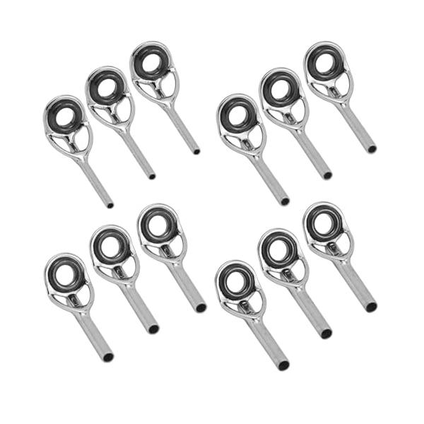 トップガイド 5# ロッドガイド ステンレス 釣り竿 穂先 リング内径2.7mm 竿側 0.9~2.4mm 選べる パイプ内径0.9/1.2/1.