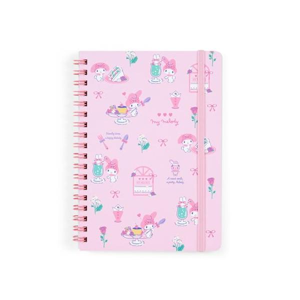 他サイト： サンリオSANRIO B6リングノート マイメロディ マイメロちゃん my melody 18.2×13.5×1.5cm キャラクター 0920の商品画像