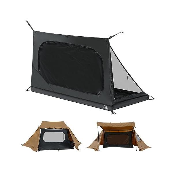 ブラック/1人/NMT1-341・製品仕様 G・G PUP2.0専用インナーテント ソロ 材質B3メッシュ+フロア/オックスフォード210D 定員1人 展開サイズ約W190*D90*H115cm 収納サイズ約W40xD16xH16cm 重量...