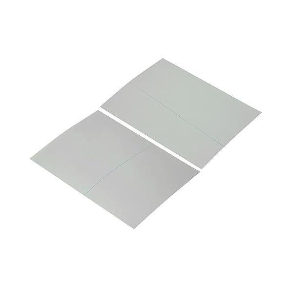 PATIKIL 20 cm 偏光フィルムシート 2個 粘着型偏光板 直線偏光フィルター 16.3x12.4 cm スクリーン撮影照明用 0/90
