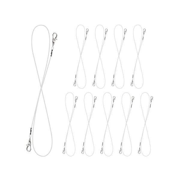 10個釣り糸/10個/-・Color:10個釣り糸・セット内容：交換用フック10個・材質：釣り糸、多めの場合で使用されております。・改良したフック：丈夫さと使いやすさが両立のフック、以前お客様が反映された釣り糸連結フック使いづらいの問題を解...