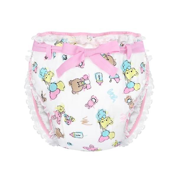 ピンク/M/LA22-LB-DC401P-M・Color:ピンクSize:M・調節可能な快適フィットS?XLサイズ対応の大人用布おむつカバー。サイドのスナップボタンと面ファスナーでサイズ調整が可能で、さまざまな体型にしっかりフィットします。...