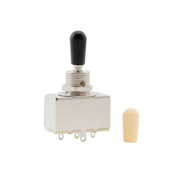 Musiclily 3 WAY ミリ規格トグルスイッチ ボックスタイプ LP SGエレキ