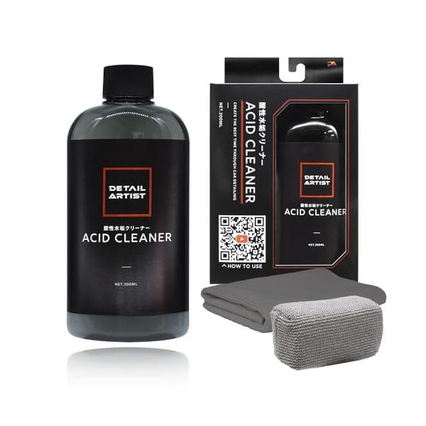 DETAIL ARTISTACID CLEANER簡単施工でイオンデポジットを強力