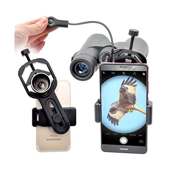 -/スマートフォン望遠鏡アダプター PIUS/-・Size:スマートフォン望遠鏡アダプター PIUS・パッケージ個数:1・顕微鏡、望遠鏡、双眼鏡、単眼、暗視装置やスポッティングスコープインストールと互換性があります。 接眼レンズの直径23m...