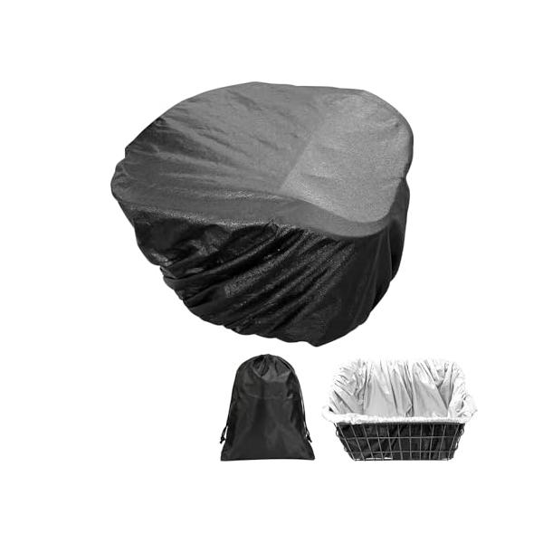 ブラック/-/CKFYZ-SKD・NumberOfItems:1・防水防塵・日焼け対策自転車カゴカバーは高密度オックスフォード生地を採用し、表面には撥水コーティング加工を施しています。防水性抜群なので、突然の雨でもしっかりガード可能です。U...