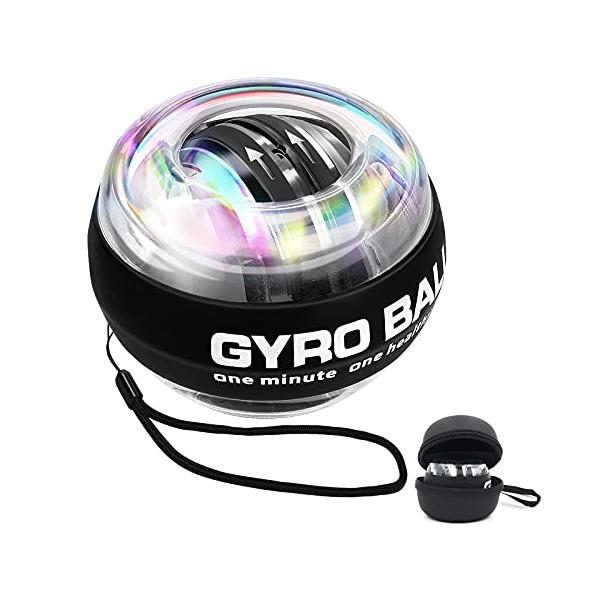 他サイト： Uciy パワーボール オートスタート機能 握力 ボール LED発光 スナップボール 手首 前腕 筋トレ 握力 トレーニング ツイストボール スの商品画像