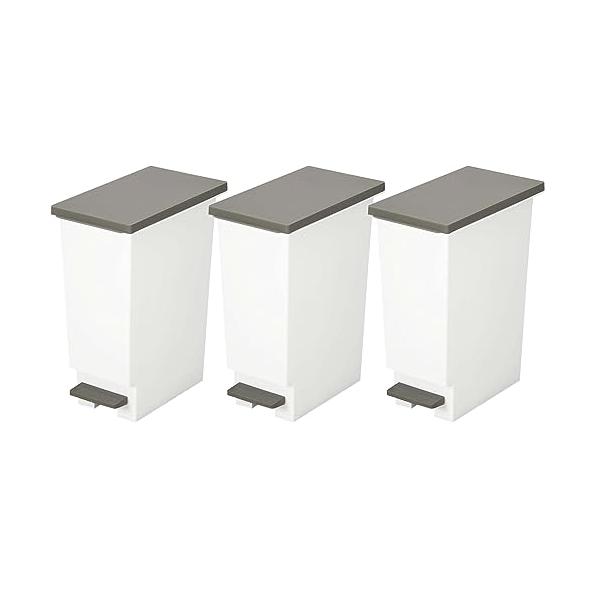 他サイト： 限定 新輝合成Shinki Gosei トンボ ネオカラー ゴミ箱 スリム 軽いペダルでサッと開く 30リットル ブラウン 3個セット 幅23の商品画像