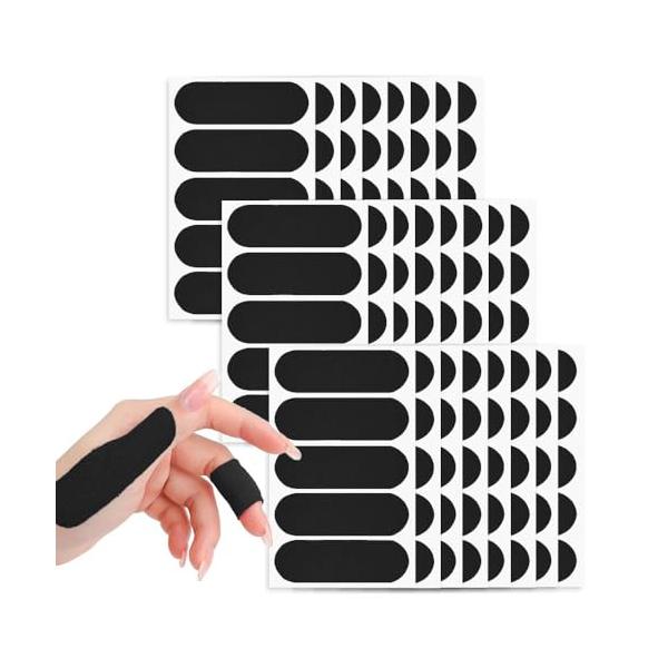 ブラック/-/-・サイズ7*2.4cm。セット内容120枚入りのセットで、使いやすさと経済性を両立した豊富な枚数が手に入ります。黒色のテープが視覚的に優れ、肌触りも良く、優れた使い心地を提供します。・超強力な粘着力特殊な超強粘着剤を使用し、...