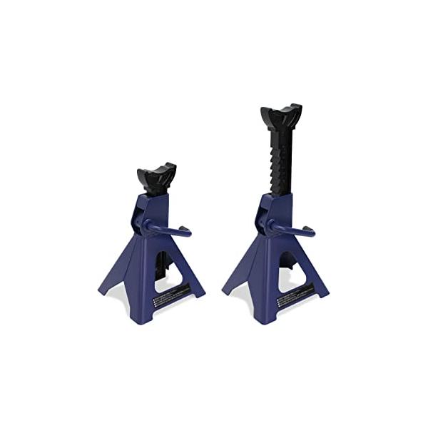 他サイト： メルテックmeltec 車用 乗用車 ジャッキスタンド 3t ヘビー 最高値/最低値 415/290mm Meltec FA-82の商品画像