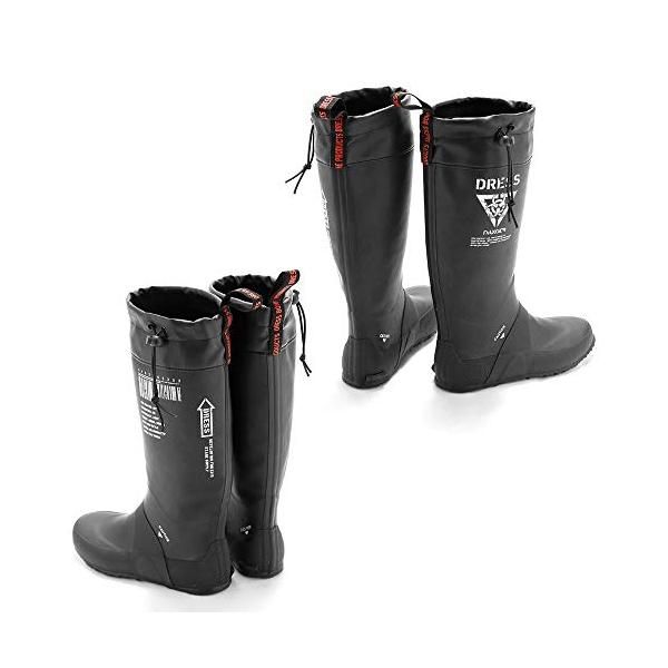 アウトドアブラック/26.0 cm/ラジアルソール・Size:26.0 cm・おかっぱりや管理釣り場、防波堤などに最適なラジアルソールタイプ・ロール状に折りた ためてコンパクトに持ち運び出来ます。・生地はナチュラルラバーを使用しており歩行時...