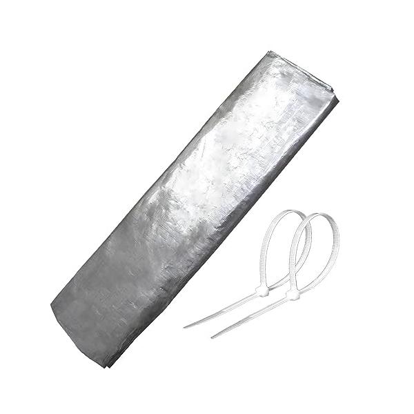 替えシート2台用シルバー/-/ABH-002-KK・パッケージ個数:1・サイクルハウス 替えシート　結束バンド付き・対応可能：2台用　180x94x157cm用・材質：厚みのあるPE材料を使います。・特性：防水 日焼け止め。優れた耐候性、耐...