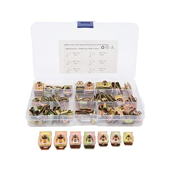 シルバー/-/JGGLDmrfwit8yu9・パッケージ個数:1・脱落しませんナット クリップは、安定した設置後に脱落しません。これは、便利で迅速に設置でき、非常に実用的です。・高強度ナットクリップは、高弾性、高強度、高硬度の特性を備えてお...