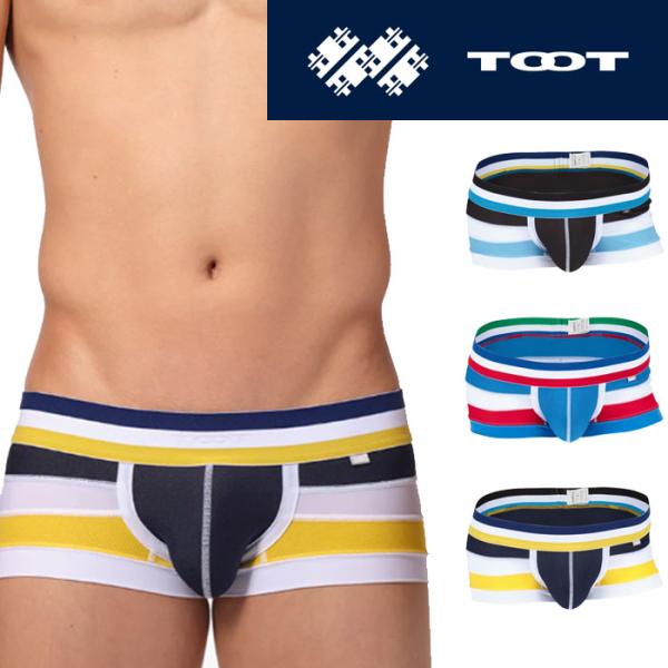 TOOT ボクサー3枚セット　新品 TOOT（トゥート） トリプルライン ボクサーパンツ メンズ ブランド