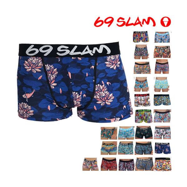 69slam ロックスラム ボクサーパンツ L-6 ボクサー4枚カートで1枚タダ！】レギュラー丈 MBYGFT-PO 柄