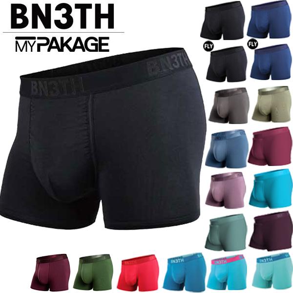 マイパッケージ ベニス BN3TH MYPAKAGE ボクサーパンツ メンズ ショート XL BNETH  WEEKDAY SOLID TRUNK 無地 シンプル 下着 パンツ  ローライズ